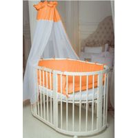 Кроватка-трансформер "ComfortBaby 6 в 1" из ольхи (лимитированная серия)